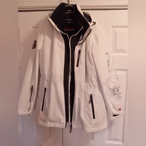 Tommy Hilfiger 3-in-One All Weather Jacket White size XL